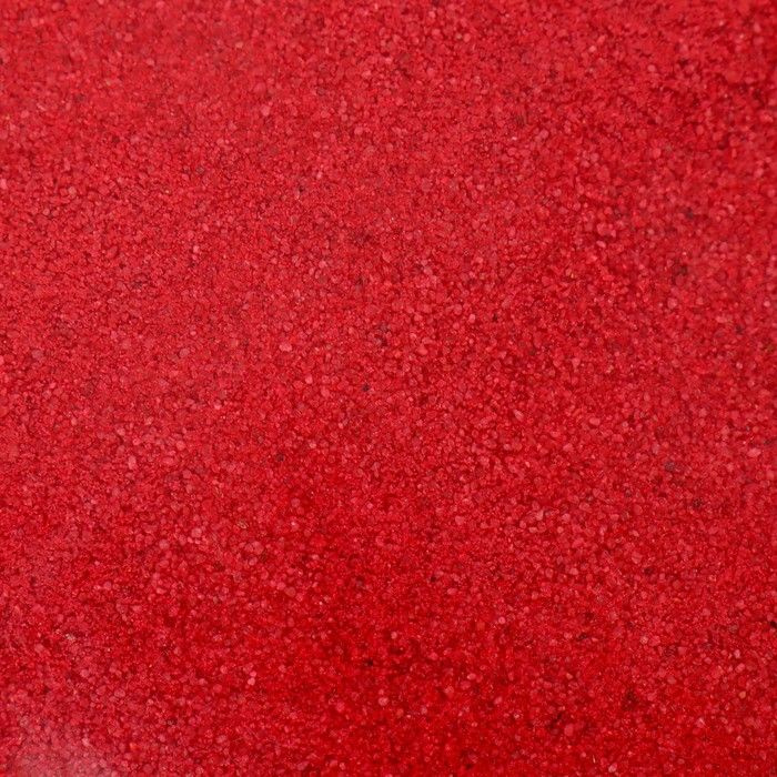 Песок для детского творчества Color sand, красный 1 кг - купить с ...