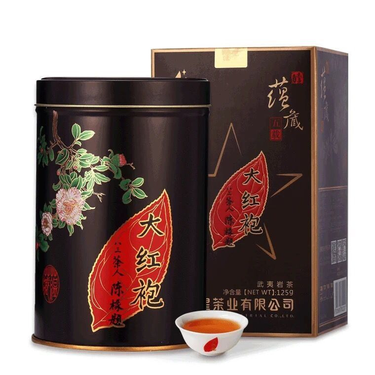 Чай Да Хун Пао Уишаньский Улун Чай Рассыпной Порционный Крупнолистовой ...