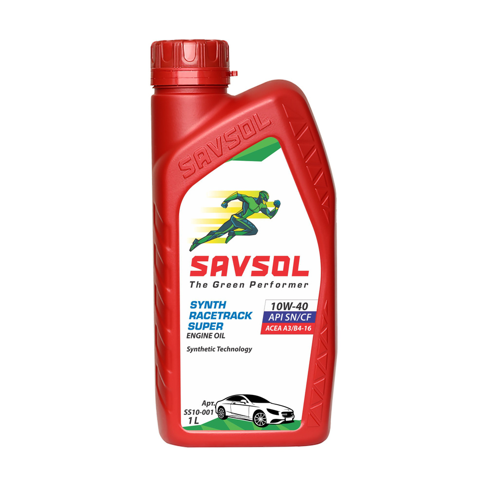 SAVSOL Super 10W-40 Масло моторное, Синтетическое, 1 л #1