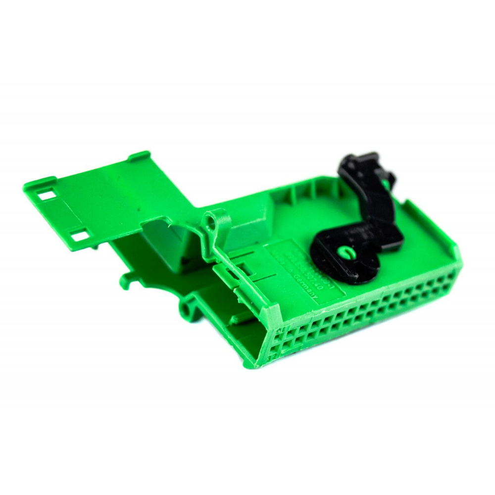 Разъем (колодка) зеленый для комбинации приборов норма без проводов для ...