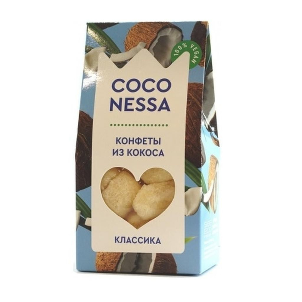 Конфеты из кокоса Coconessa 90 г купить на OZON по низкой цене (960976585)