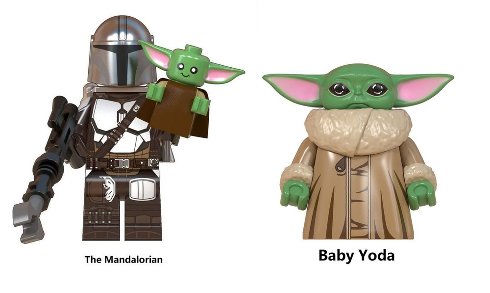 Mandalorian baby Yoda Grogu 2 3 4.5