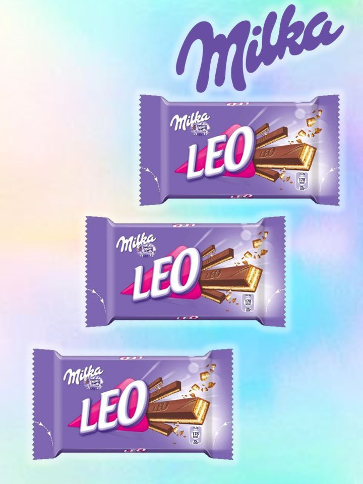 Вафли Milka Leo/ Милка Лео  33,3 г*3 шт #1