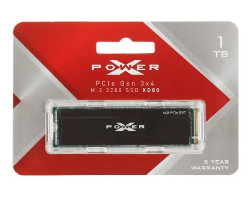 1 ТБ Внутренний SSD-диск Silicon Power XD80 (SP001TBP34XD8005) - купить ...