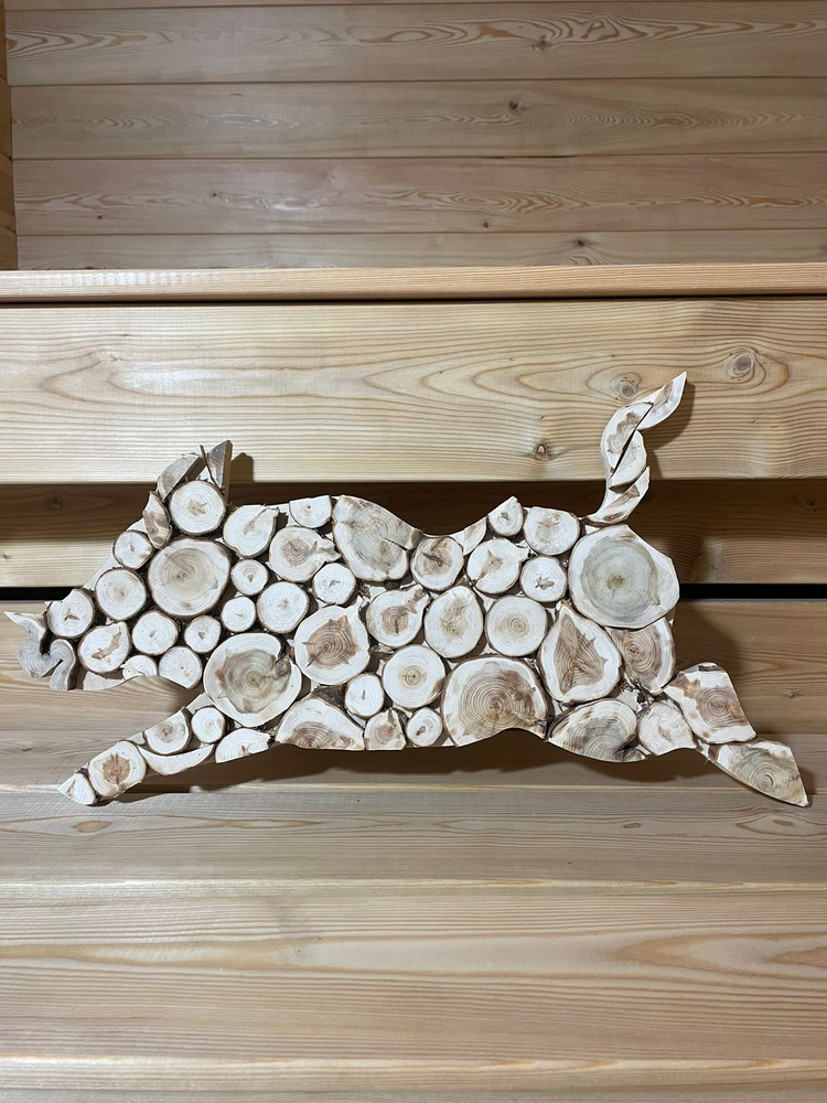 Панно из можжевельника для бани "Кабан" - купить в интернет-магазине ...