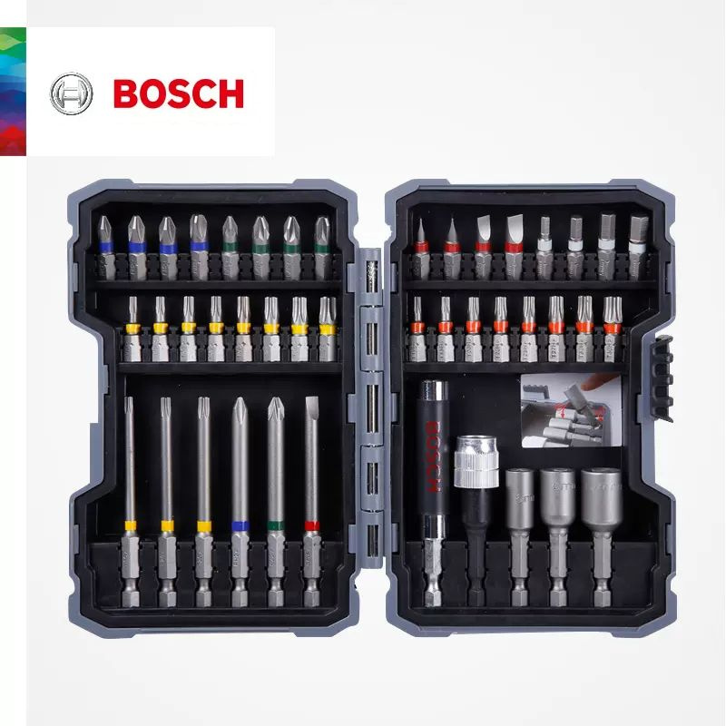 Bosch 43pcs отвертка биты набор гаекторов набор отверток #1