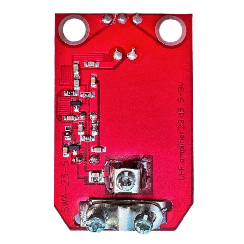 Плата для антенны усилитель SWA-23-5 (усиление - 23дБ, питание - 5В ...