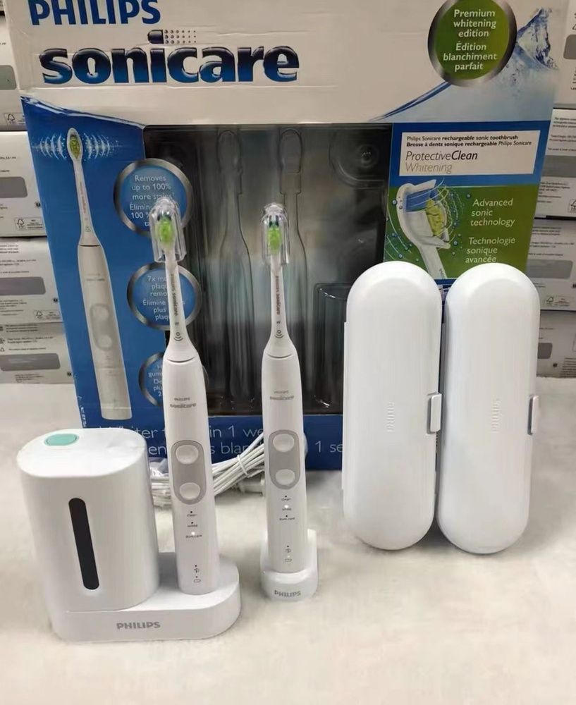 Philips Sonicare Электрическая зубная щетка HX6877/79, белый купить на ...