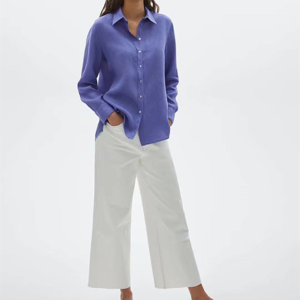 Рубашка Massimo Dutti Modern Basic Blouse - купить с доставкой по ...