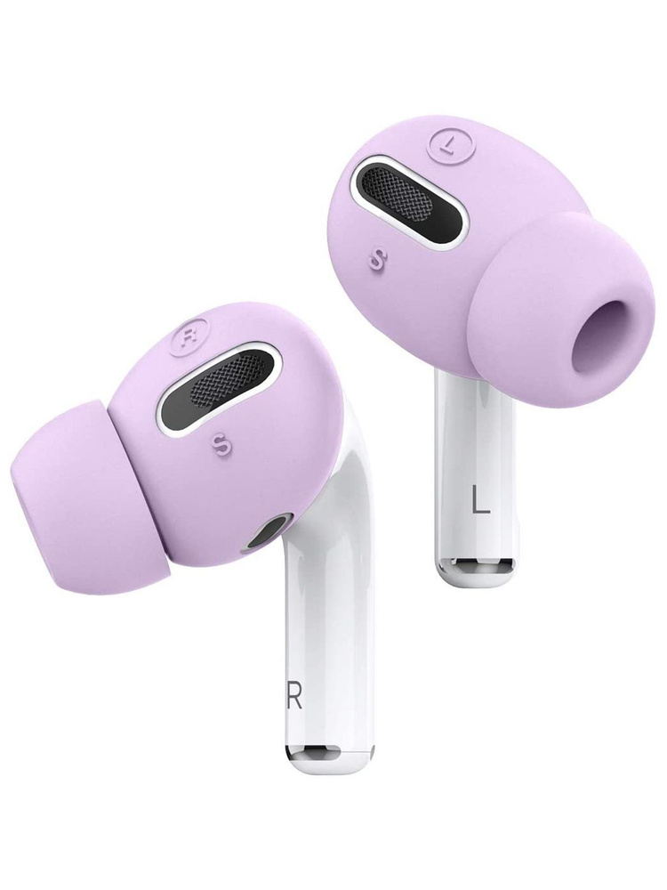 Накладки с амбушюрой Elago EarBuds на наушники Apple AirPods Pro 2 / для Аэрподс Про 2 ультратонкие силиконовые, #1