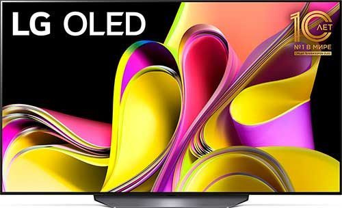 LG Телевизор OLED65B3RLA 65" 4K UHD, черный #1