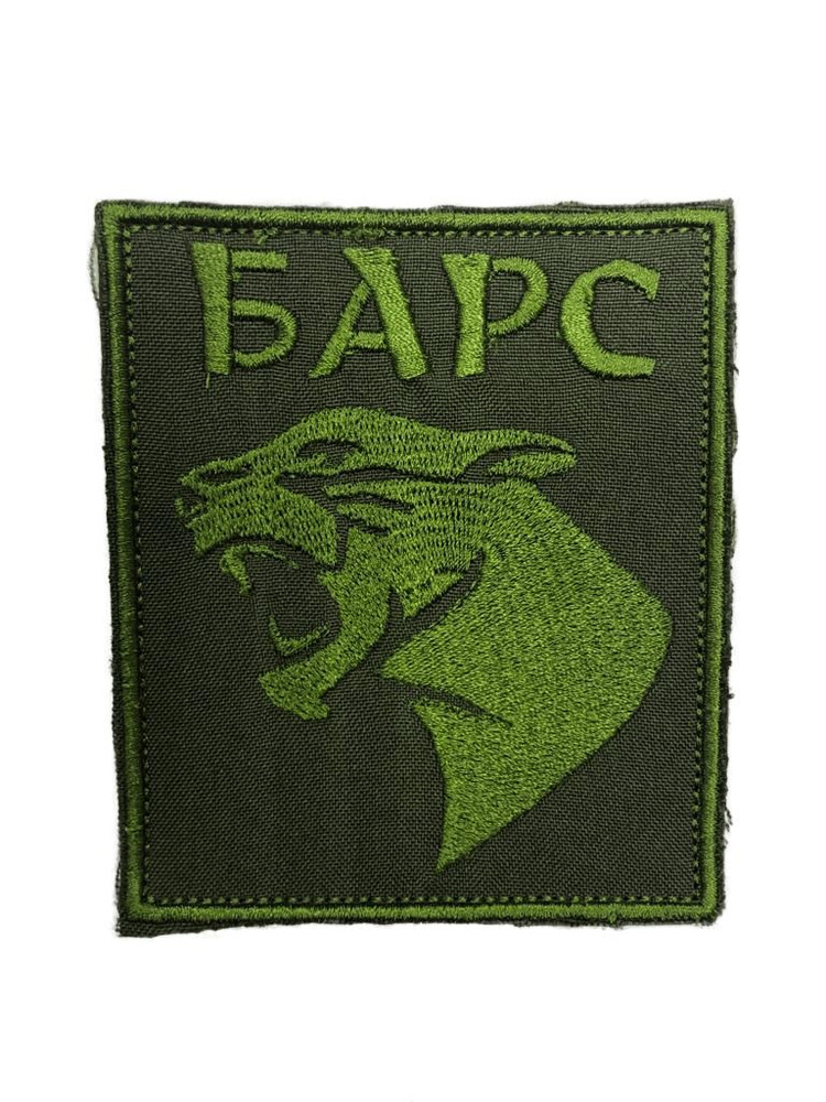 Шеврон (патч) на липучке Барс #1