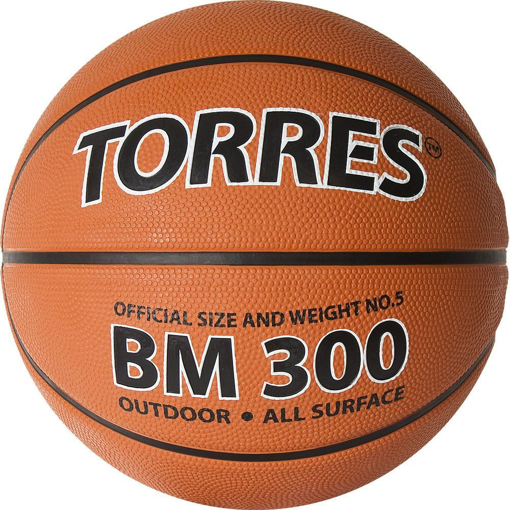 Мяч баскетбольный TORRES BM 300, р.5 #1