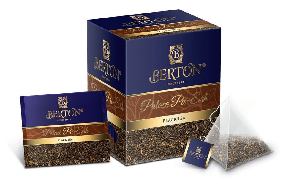 Чай BERTON на чашку Дворцовый пуэр (2 г х 20 шт) #1