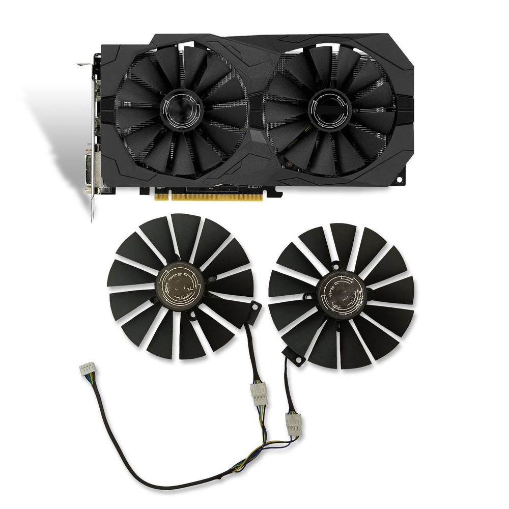 95MM PLD10010S12H Кулеры (вентиляторы охлаждение) для видеокарты ASUS ...