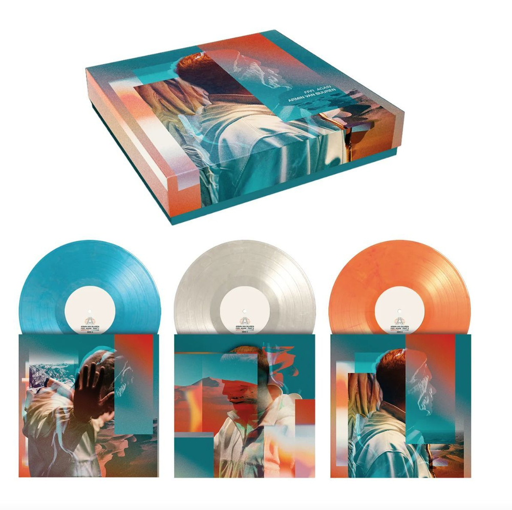 Armin van Buuren - Feel Again (3000шт в мире, 3LP BoxSet Turquoise, White  And Orange Marbled Ultra-Limited). Виниловая пластинка с экслюзивными  принтами-открытками - купить с доставкой по выгодным ценам в  интернет-магазине OZON (