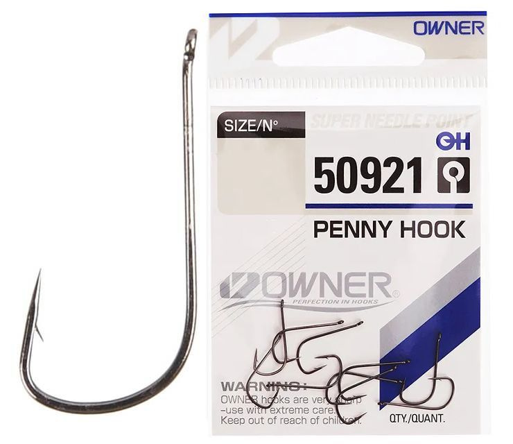 Owner 50921 Penny Hook Size 16