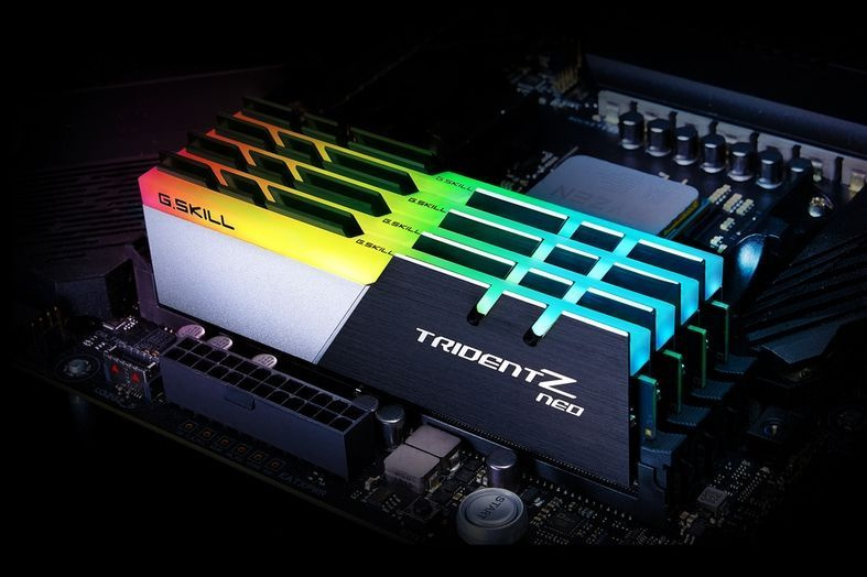 メモリー G.SKILL DDR4-3200 16GB TRIDENT Z NEO Модуль оперативной памяти G.Skill 16 ГБ DDR4 PC25600 3200 MHz CL