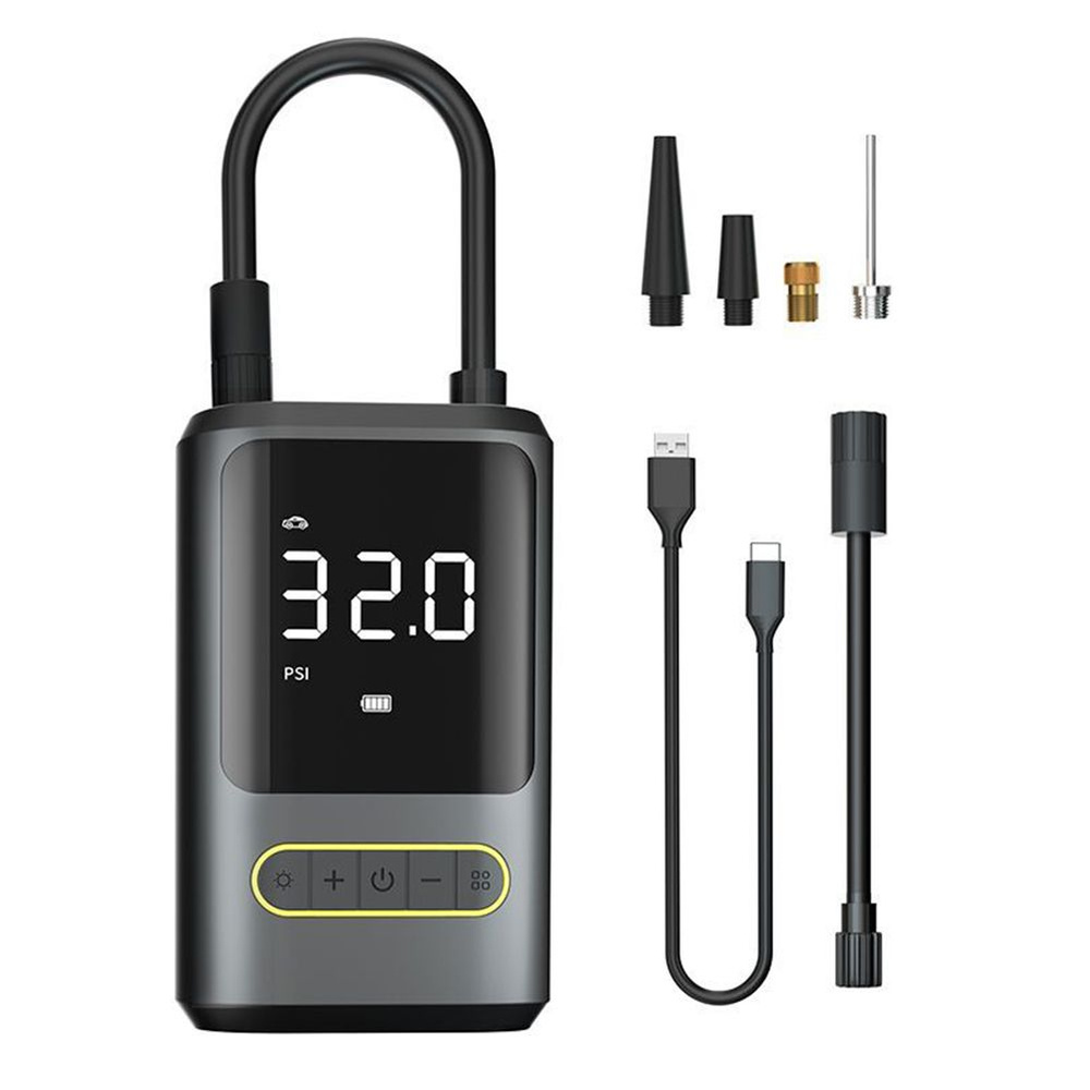 Насос для велосипедных шин 150PSI USB Type-C перезаряжаемый ...