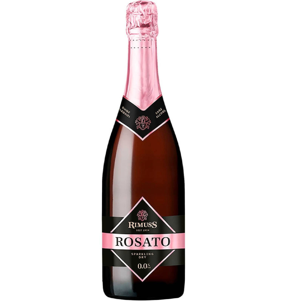 Напиток Rimuss Rosato безалкогольный газированный розовый, 750мл  #1