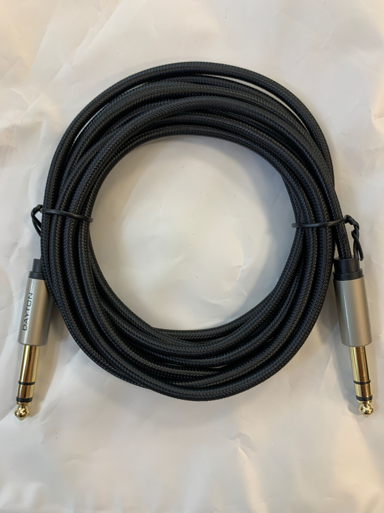 Кабель 6.3 мм Dayton Audio 6,3-6,3 stereo - купить по низкой цене в ...