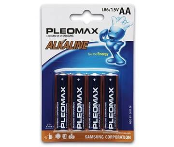 Батарейка Samsung Pleomax LR6 4BL AA - купить с доставкой по выгодным ...