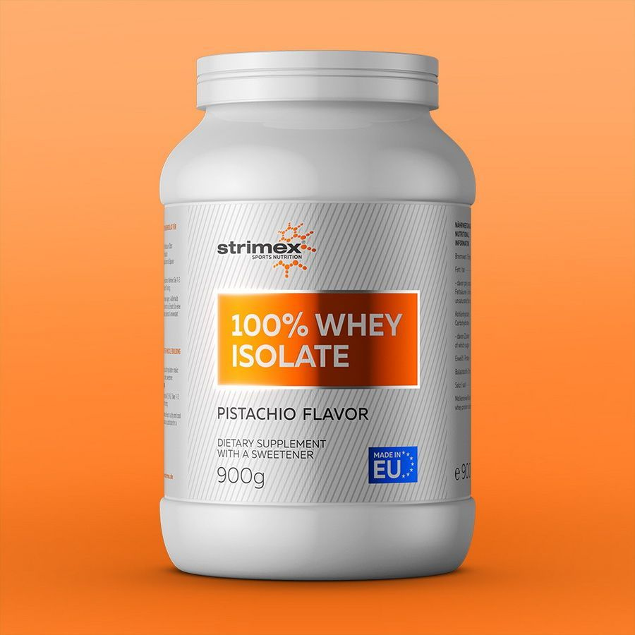 Изолят сывороточного протеина Strimex 100% Whey Isolate, 900гр., вкус ...