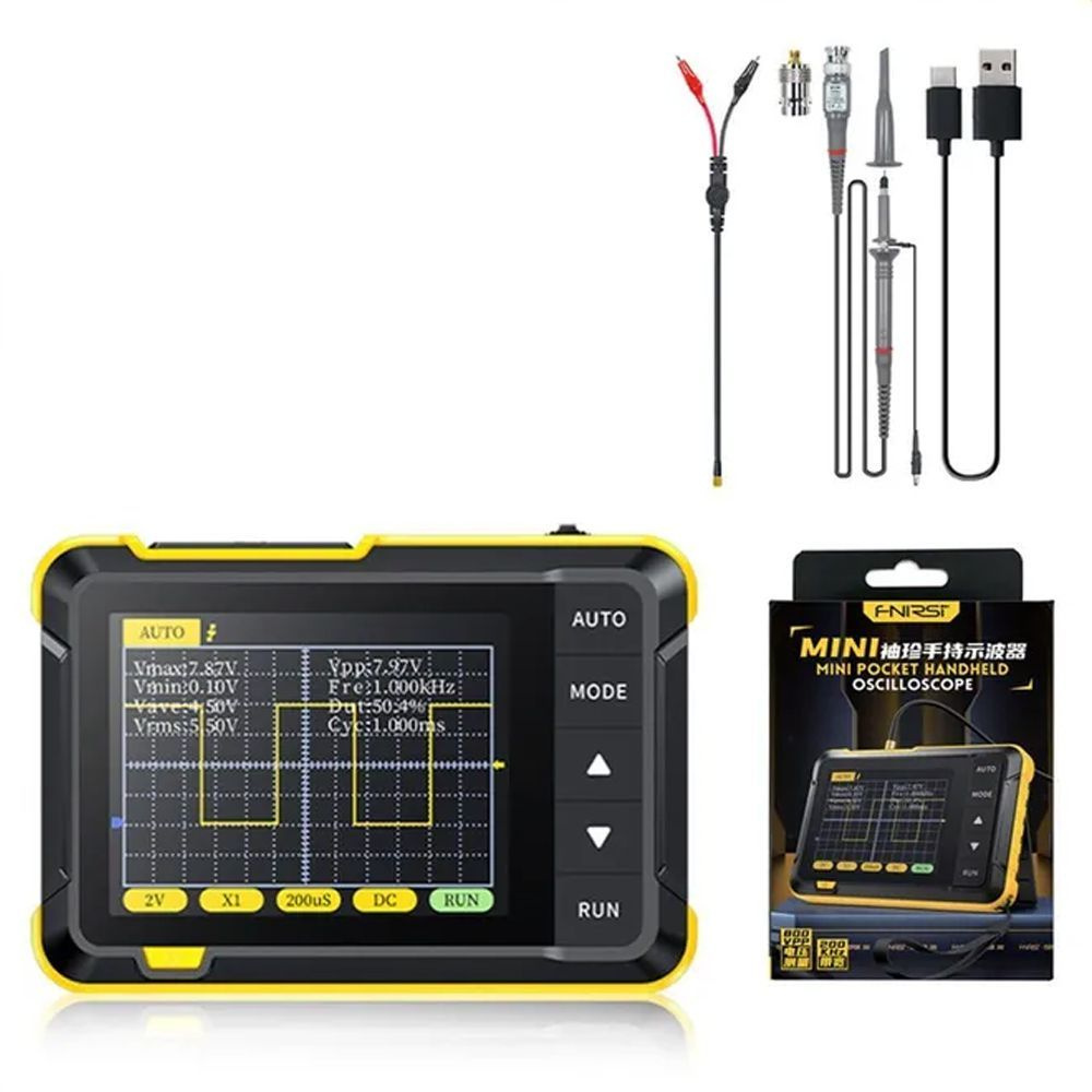Цифровой осциллограф FNIRSI Электронный - купить по выгодной цене в ...