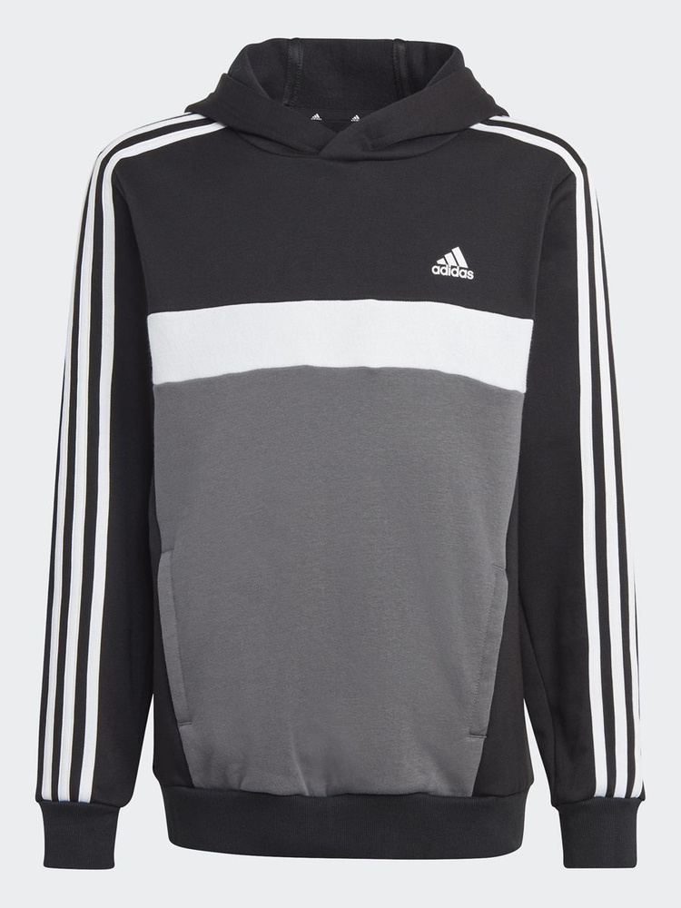 Худи adidas Sportswear J 3S Tib Fl Hd #1