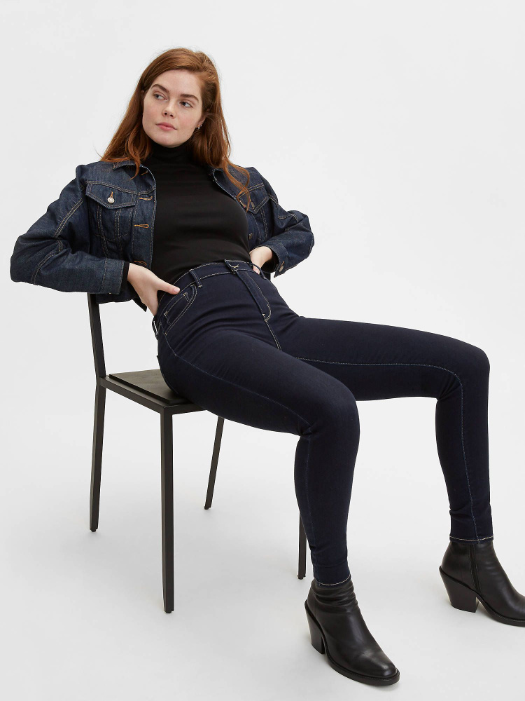 Levi's super high rise on sale skinny