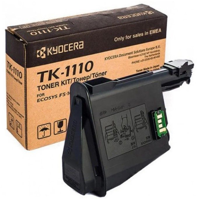 Картридж Kyocera TK-1100 - 1T02M10NX0 тонер картридж Kyocera (1T02M10NX0) 2100 стр, черный  #1