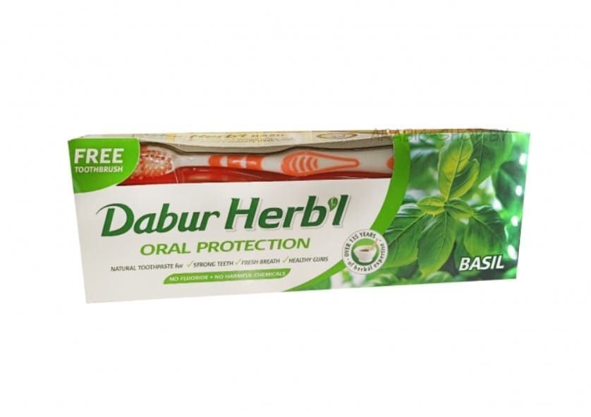 Dabur Herb l .Herb l BASIL Toothpaste Dabur 150