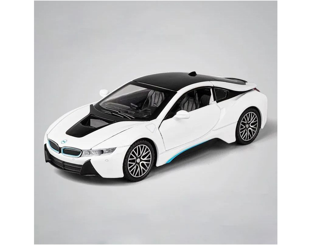 Коллекционные машинки металлические БМВ I8 1/32 BMW I8 (бел) - купить с  доставкой по выгодным ценам в интернет-магазине OZON (1129287481)