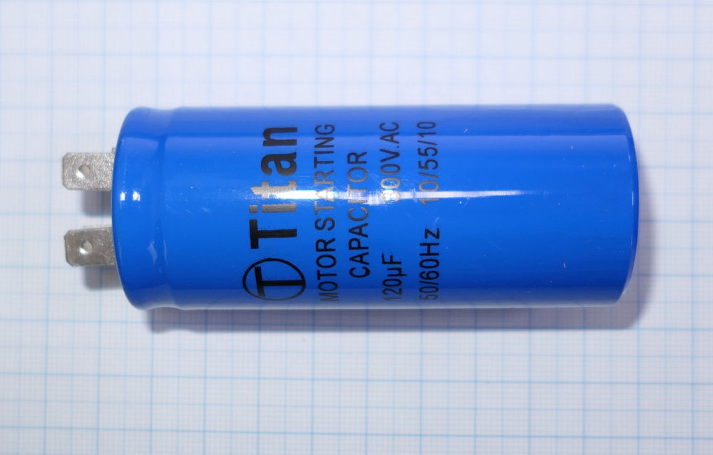 Конденсатор пусковой 120мкФ 300В CD-60 - купить с доставкой по выгодным ...