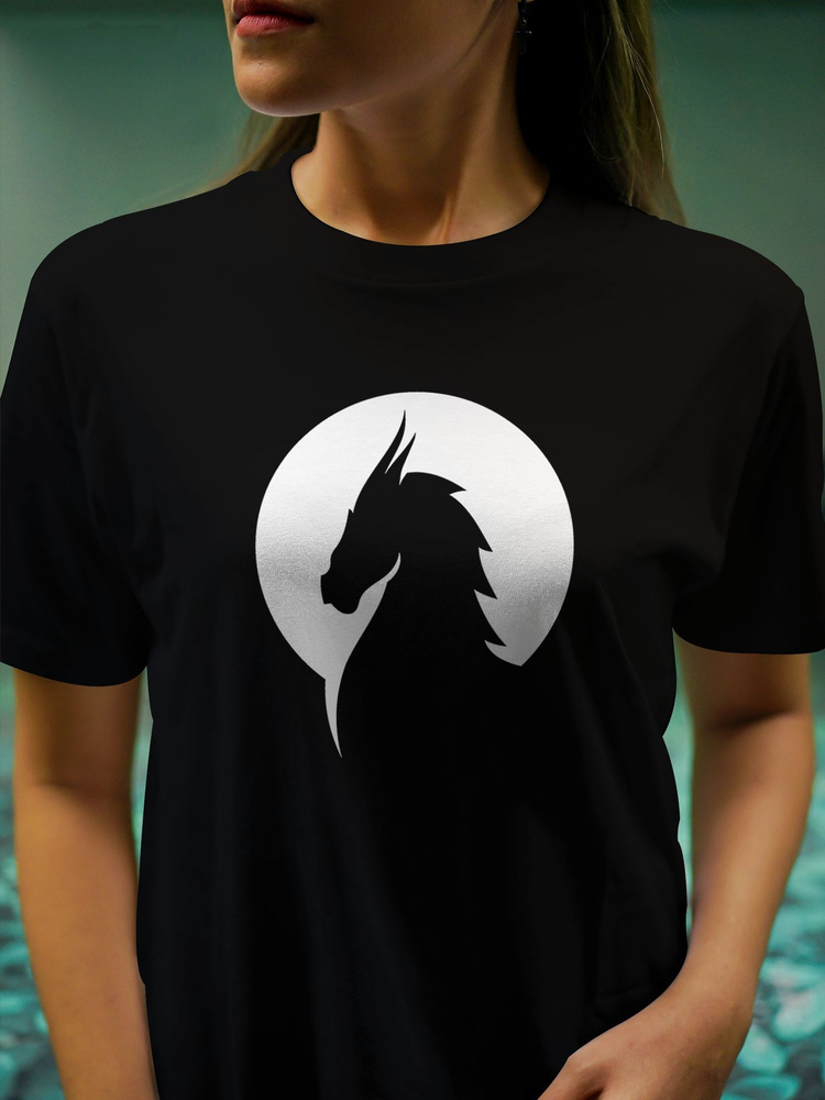 Футболка Креатиум, размер 44, цвет черный, 100% хлопок - купить по ...