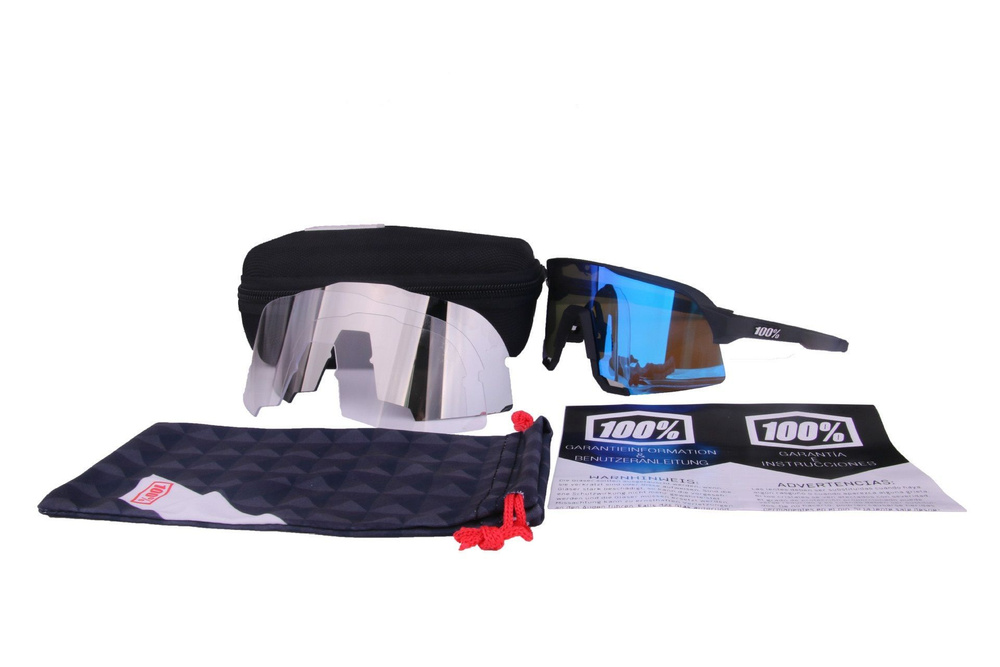 Очки велосипедные, беговые 100% Speedcraft / Soft Tact купить по низкой ...