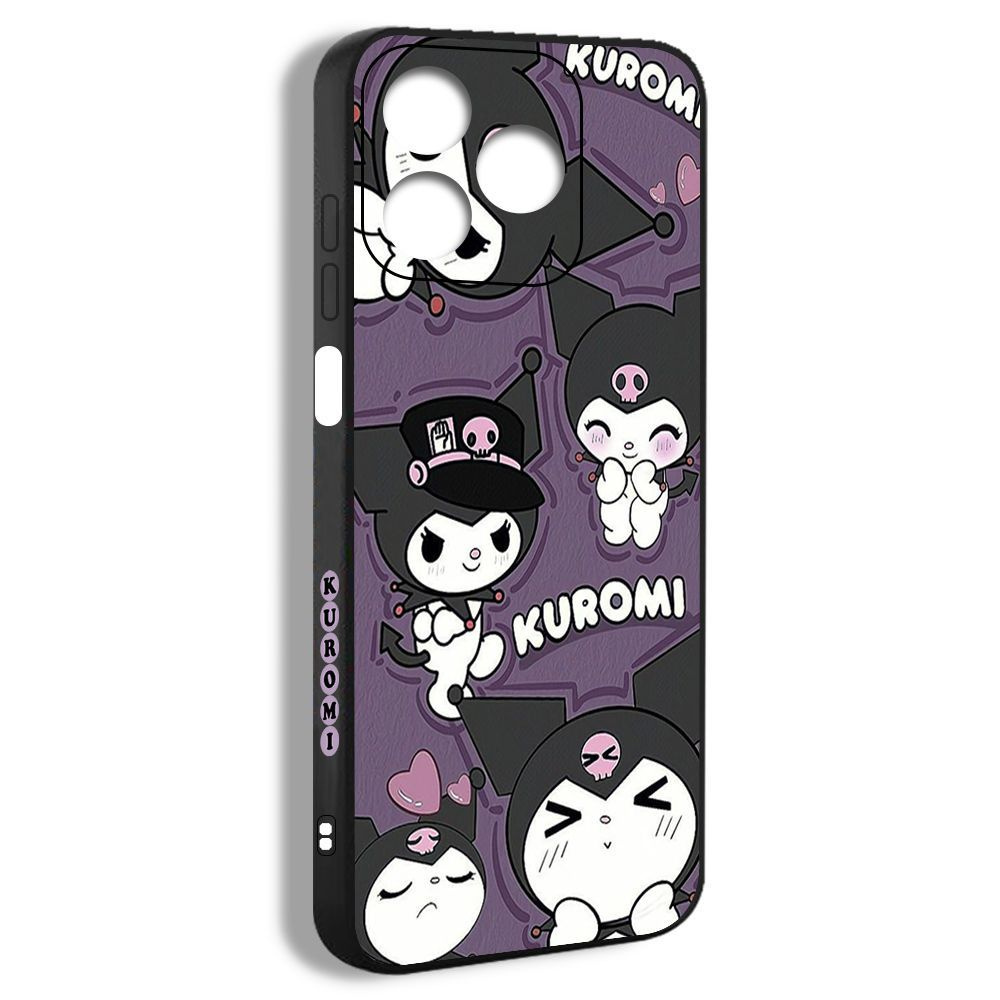 Чехол для смартфона Подходит для Tecno Spark 10 4G Хеллоу Китти hello Kitty  милый Куроми МелодиФиолетовый - купить с доставкой по выгодным ценам в  интернет-магазине OZON (1163358402)