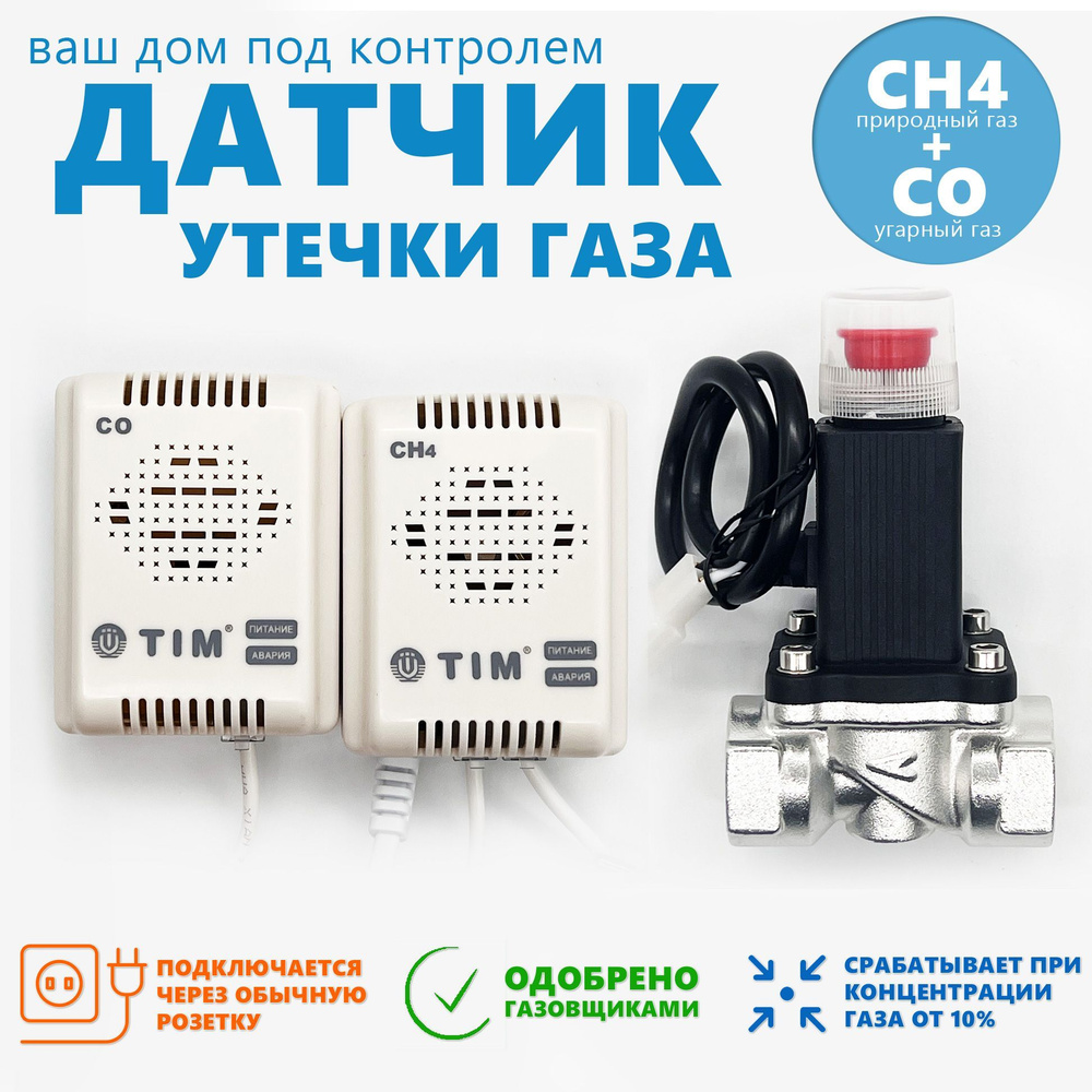 Купить Сигнализатор газа Страж 2S10A4Q в Goodmax