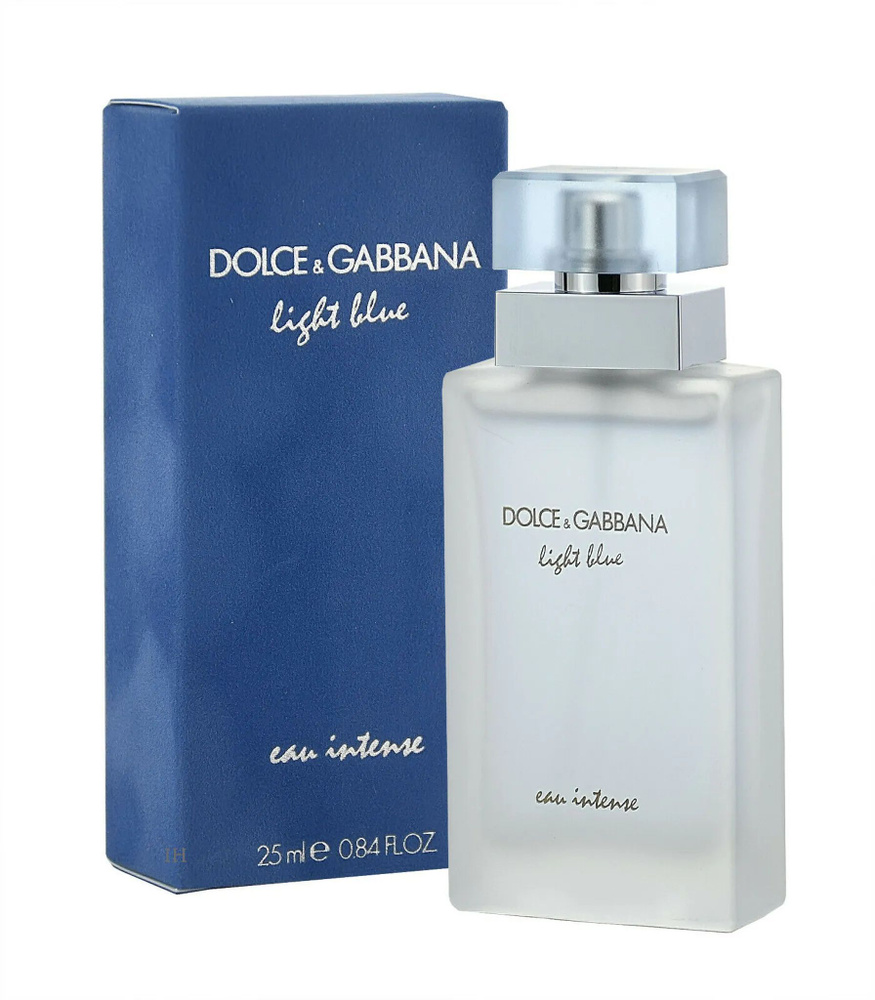 DOLCE & GABBANA LIGHT BLUE Eau Intense женская парфюмерная вода 25 мл / дольче габбана лайт блю интенс #1