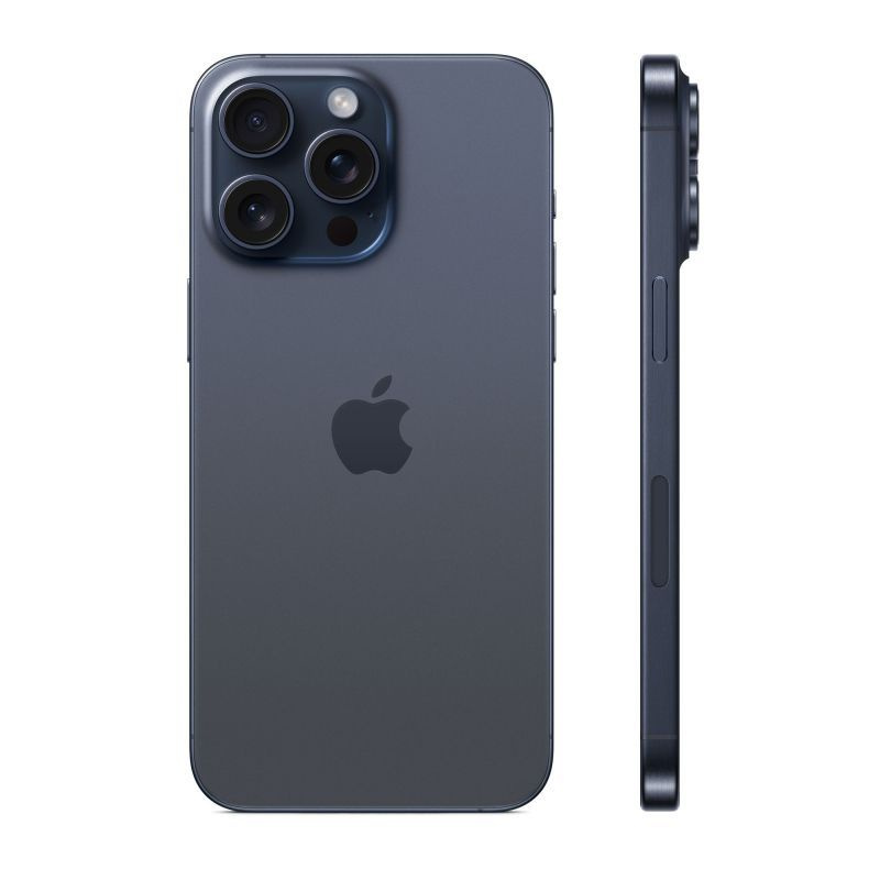 Муляж iPhone 15 Pro Blue Titanium / Макет-копия смартфона Айфон 15 Про синий титан / Образец для витрины #1