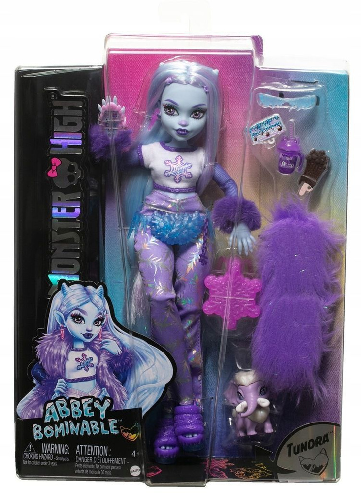 Кукла Mattel Monster High Abbey Bominable 29 см Абби Боминабль - Монстр ...