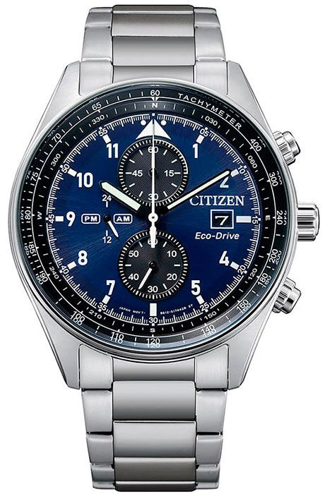 Мужские кварцевые наручные часы Citizen CA0770-81L с тахиметрической ...