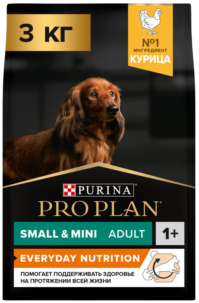 Сухой корм Pro Plan для взрослых собак мелких и карликовых пород, с ...