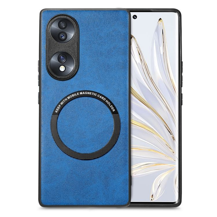 Honor 70 Чистая кожа задняя крышка корпус телефона (синий) - купить с ...