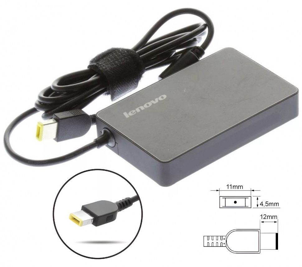 Зарядное устройство для ноутбука Lenovo YOGA 500-15ISK, 20V - 3.25A, 60 ...