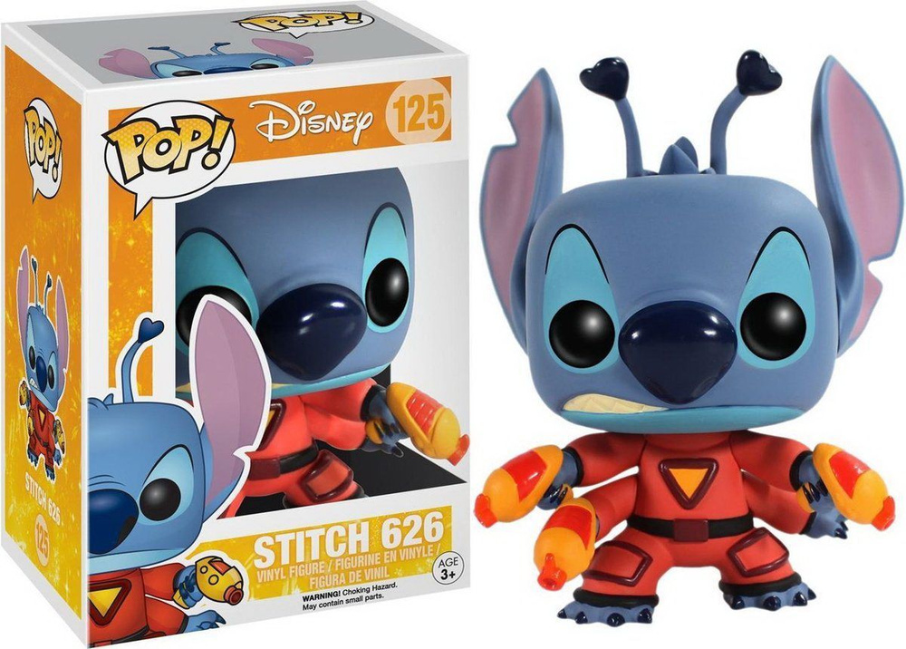 Фигурка Funko POP! Стич Эксперимент 626 (Stitch 626 Alien) #125 #1