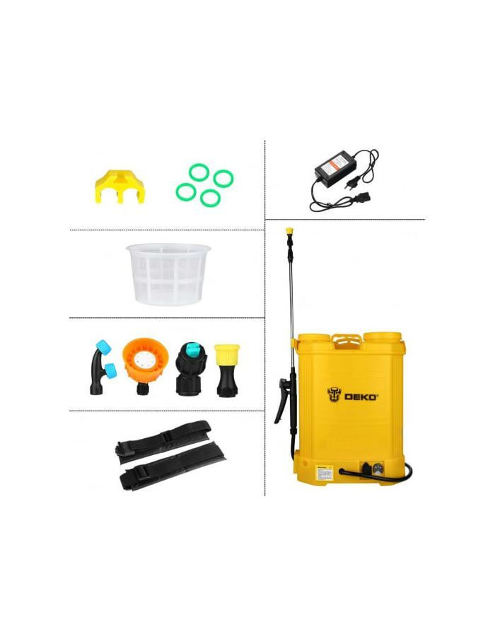 DEKO Опрыскиватель садовый аккумуляторный 16 л купить на OZON по низкой ...