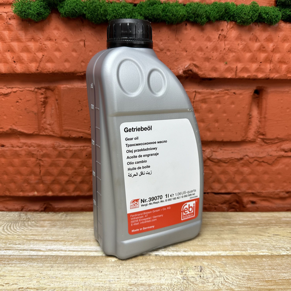 Масло трансмиссионное DSG Gearbox Oil желтое FEBI 39070 1л купить