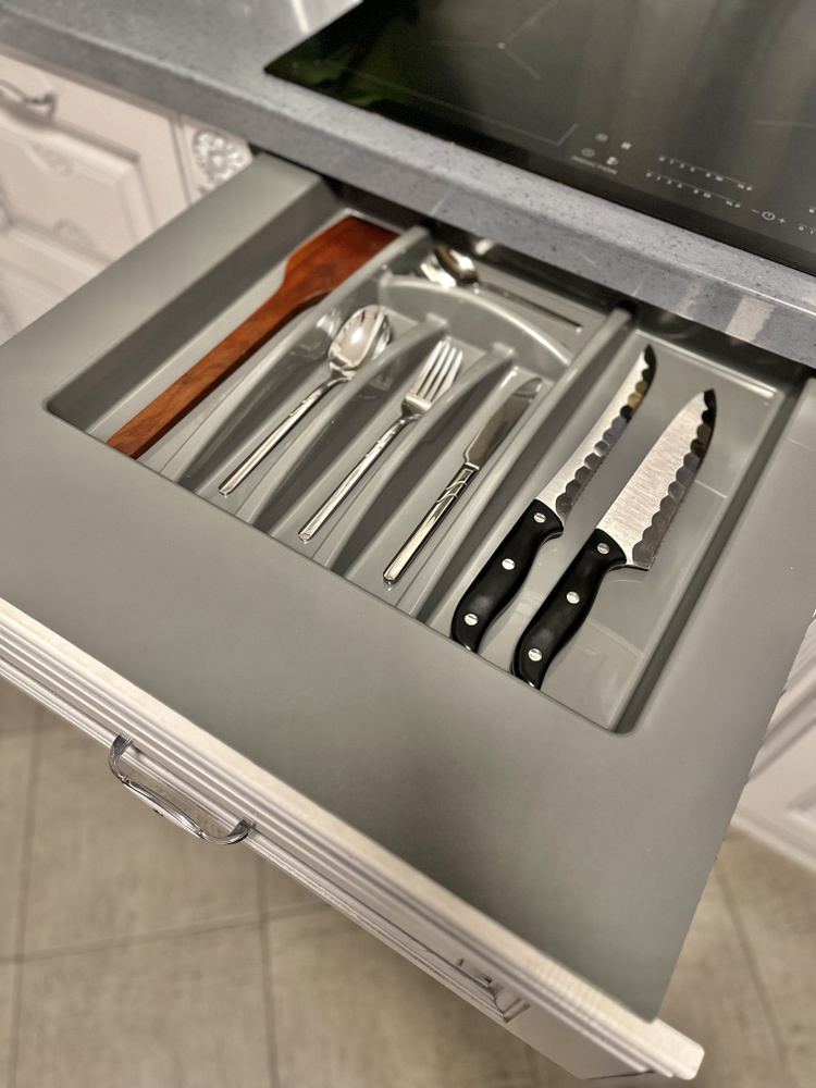 Лоток для столовых приборов , 50 см х 55 см х 4,5 см, 1 шт - купить по ...