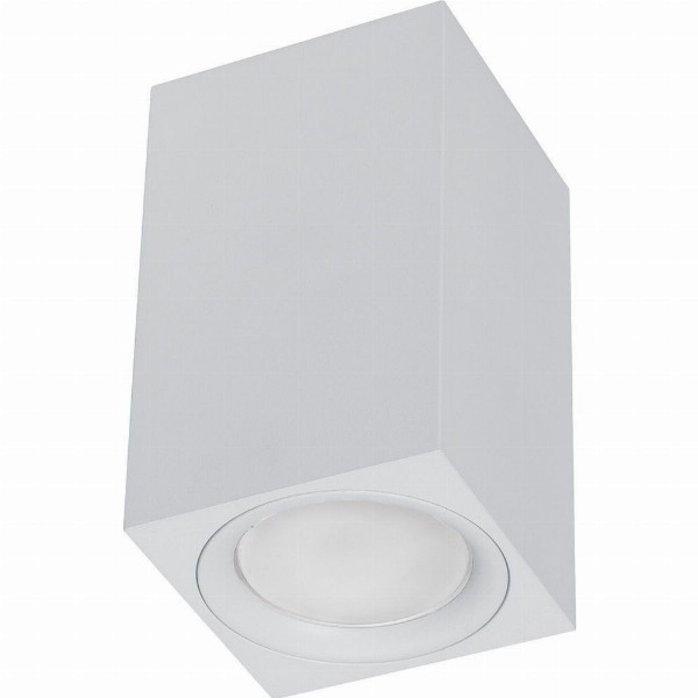 Светильник потолочный накладной под лампу MR16 GU10 35Вт 230В белый 60*100мм Feron ML1744 41199  #1